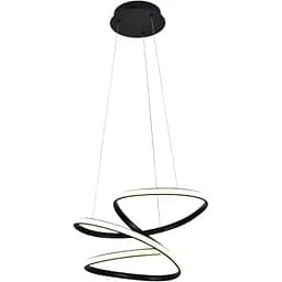 Світильник стельовий Miorro LED Frutto з пультом ДУ та APP 80W 500х450 мм чорний (51-313-018) - мініатюра 2