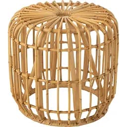 Кавовий столик J-line з бамбука і ротанга 35 см (31051)