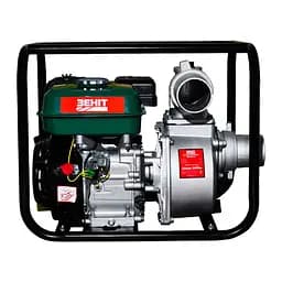 Zenit Мотопомпа бензиновая ЗМП-80 v2.0, 60 м3/ч (1000л/мин) 6.5л.с, 25 кг
