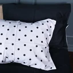 Наволочка MirSon Сатин 22-1371 Black & White Sports 60х60 см чорно-біла (2200010474190)