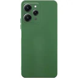 Чохол Ummi Silicone Cover Lakshmi Full Camera AA для Xiaomi Redmi 12 Зелений/Dark green