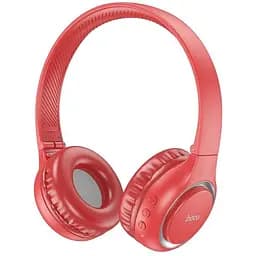 Беспроводные Bluetooth наушники Hoco W41 красный