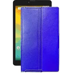 Чохол StatusCASE з екошкіри для планшету Prestigio Muze 3708 3G Синій