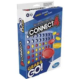 Настольная игра Hasbro Собери 4-ку (Четыре в ряд). Дорожная версия (Connect 4 Travel) (F8253)