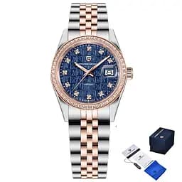 Часы Pagani Design PD-1794L Silver-Rose Gold-Blue