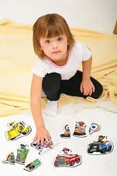 Набір магнітів Magdum Paw Patrol Щенячий патруль Командна робота (ML4034-32) - мініатюра 6