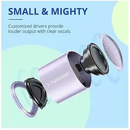 Портативна колонка Tronsmart Mini Nimo Speaker TWS 5W Bluetooth Purple - мініатюра 6