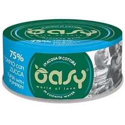 Вологий корм Oasy Cat Wet More Love для дорослих котів тунець з анчоусами 70 г