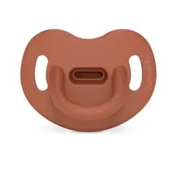 Пустушка силіконова Suavinex Colour Essence, анатомічна, 6-18 міс., коричнева (308080)