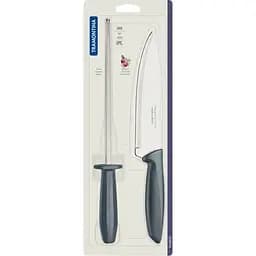Набір ножів Tramontina Plenus grey 2 предмети (6591625)