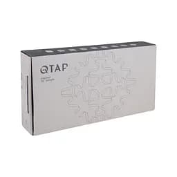 Змішувач для раковини Qtap Gemini високий QTGEM269GMB45680 Gunmetal Black PVD - мініатюра 5