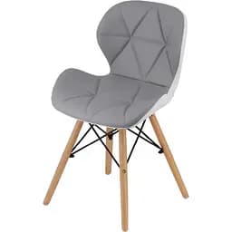 Крісло Leobert Lago Сіро-білий