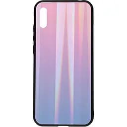 Чохол-накладка Toto Aurora Print Glass Case HuAwei Y6 2019 Lilac
