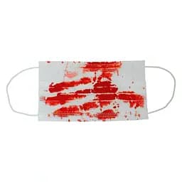 Маска кровавая медицинская