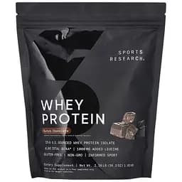 Протеїн Sport Research Whey Protein Isolate Chocolate 1030 г