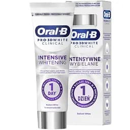 Зубна паста Oral-B Pro-3D White Clinical Intensive Whitening Сяюча білизна 75 мл