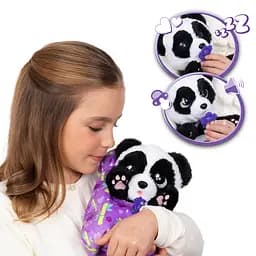 Інтерактивна іграшка Baby Paws W3 Малюк Панда з аксесуарами (927667IM) - мініатюра 9