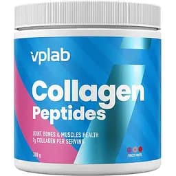 Препарат для суглобів і зв'язок VPLab Collagen Peptides, 300 грам - Лісова ягода