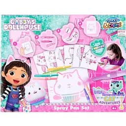Набір спрей-ручок Gabby's Dollhouse з трафаретами (GD23364)