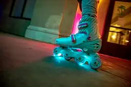 Ролики Neon Inline Skates Розмір 30-33 Бірюзовий - мініатюра 8