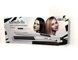 Випрямляч для волосся Luma Bella LB-65006 керамічні пластинки регулювання температури, швидке нагрівання до 230°С Білий - мініатюра 4