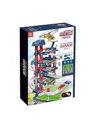 Гараж 660 А-331 Місто", 5 поверхів, 2 машинки, вертоліт, автоматичний витяг, світло, звук, в коробці (6983283063570)