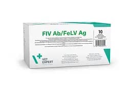 Экспресс-тест Vet Expert FiV Ab/FeLV Ag - антитела иммунодефицита кошек вирус лейкемии 2 шт