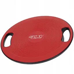 Балансувальна платформа 4FIZJO кругла, пластикова 4FJ0621 Red/Black (P-5905973400626) - мініатюра 5