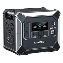 Зарядна станція Choetech BS067 2048Wh, 2400W (BS067-EU-BKSL)_OEM - мініатюра 4