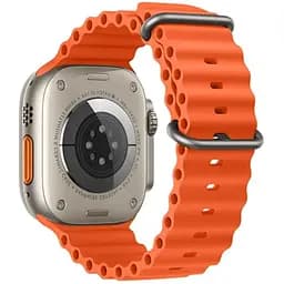 Ремінець силіконовий Hoco iWatch WA12 marine double buckle 38/ 40/ 41 mm помаранчевий