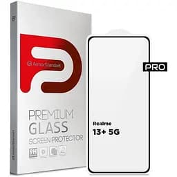 Стекло защитное Armorstandart Pro Realme 13+ 5G Black (ARM80504)