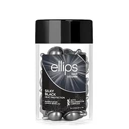 Витамины для волос Ellips Hair Vitamin Шелковая ночь с про-кератиновым комплексом, 50x1 мл