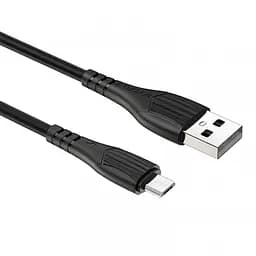 Кабель Micro-USB - Borofone BX37 Wieldy 6931474720870 чорний