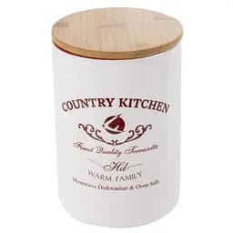 Банка для сипучих продуктів Lefard Country Kitchen 1 л коричневий (940-298)