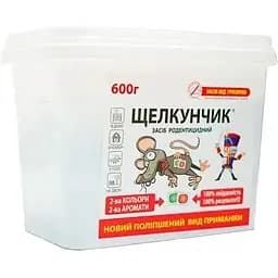 Родентицид Щелкунчик от мышей и крыс тесто 600 г (175157)
