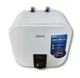 Водонагрівач Midea під мийку, 15 л, 2,5 кВт, мокрий ТЕН, вертикальний, квадратний, білий (D15-25VI(U)) - мініатюра 2