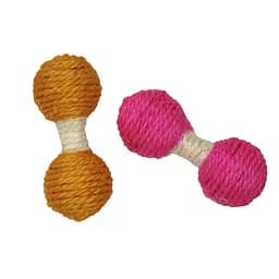 Игрушка для кошек гантелька сезалевая 13 см Croci