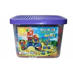 Конструктор Doloni у боксі Будівельний майданчик на 216 деталей (013888/10)