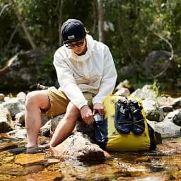 Рюкзак водонепроникний Naturehike CNH22BB003 25 л жовтий - мініатюра 9