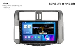 Штатна автомагнітола EasyGo M9-3-32-TCP v2 QLED Toyota Land Cruiser Prado (150)