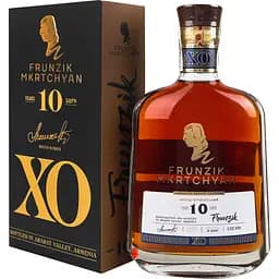 Бренди Proshyan Frunzik Mkrtchyan XO 10 лет 40% 0.5 л в коробке