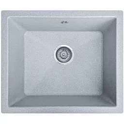 Мойка кухонная Valetti 53N гранитная 540х460 мм серая