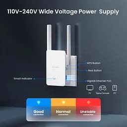 Ретранслятор Wi-Fi сигналу Tenda A23 [128314] - мініатюра 5