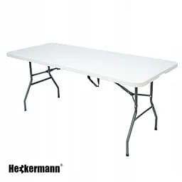 Стіл складаний переносний Heckermann 180х74х74 White (XJM-Z180) - мініатюра 4