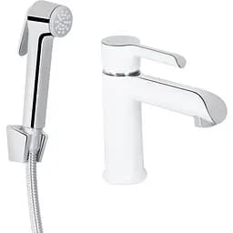 Змішувач для раковини Qtap Grand (з гігієнічним душем) QTGRA272CRW45671