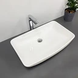 Умивальник VBI Silvi 60 white накладний VBI-015100, Білий - мініатюра 3