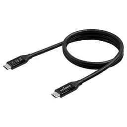 Кабель Edimax UC4 V2 USB Type-C - USB Type-C (M/M), Thunderbolt 3, 240 W, 20 V, 5 A Max, 1 м, Black (UC4-010TB) (UC4-010TB V2) - мініатюра 3