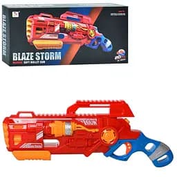 Детский Бластер пистолет Blaze Storm мягкие шарики 20 штук Bambi 23х17х24 см det0015844