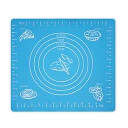 Килимок для розкочування тіста Supretto, 40х50 см, блакитний (47690003)