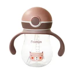 Пляшечка Fissman з трубочкою 260 мл (6905)